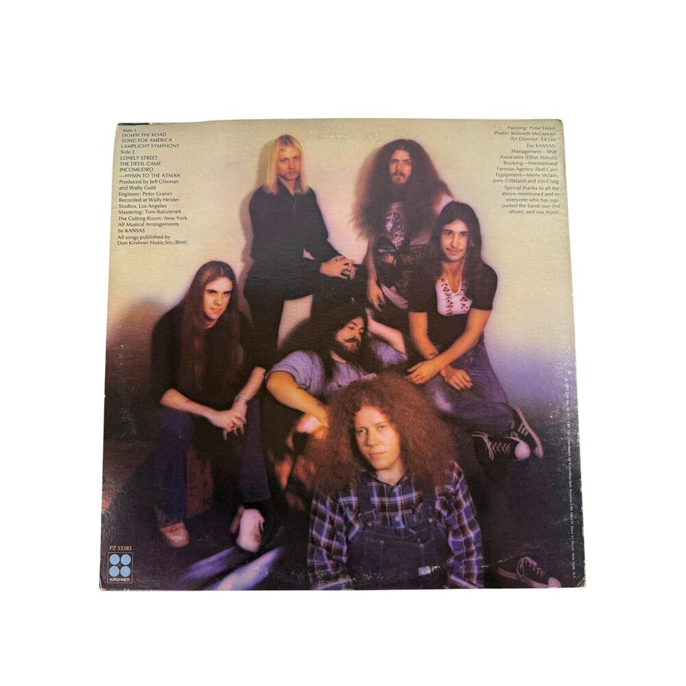 Kansas Song for America 1975 Vinyl Kirshner Pic Sleeve Original Press VG+ - Picture 9 of 10
